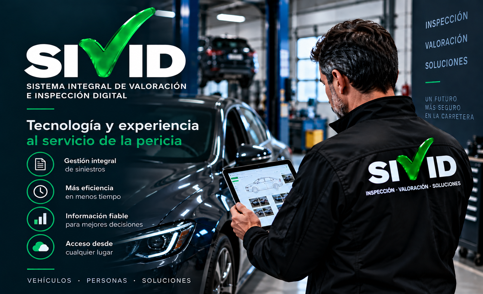 SIVID · Gestión pericial. Imagen ilustrativa generada con inteligencia artificial.